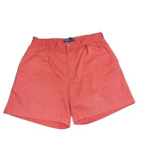 VTG Polo Ralph Lauren Men’s Size 36 The Andrew Coral Pink Classic Chino Shorts